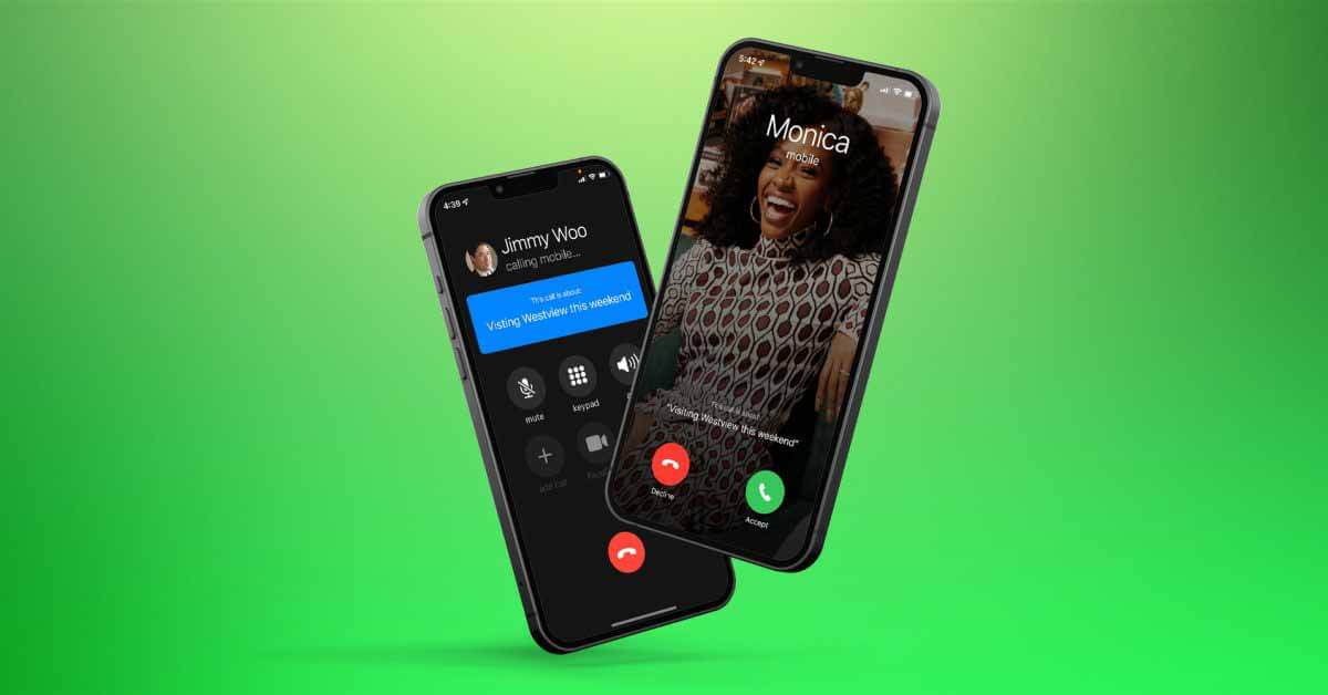 Concept представляет новый дизайн iOS, который показывает, почему кому-то нужно звонить вам в 2022 году