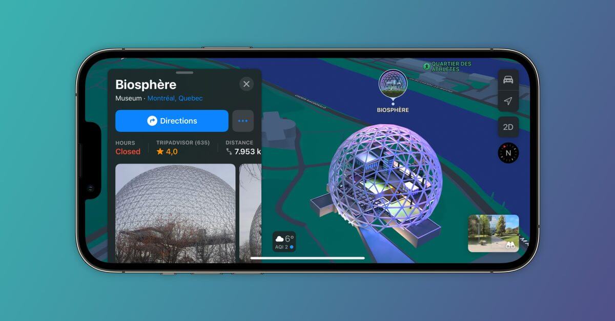 Apple Maps расширяет детализированные 3D-здания до Канады