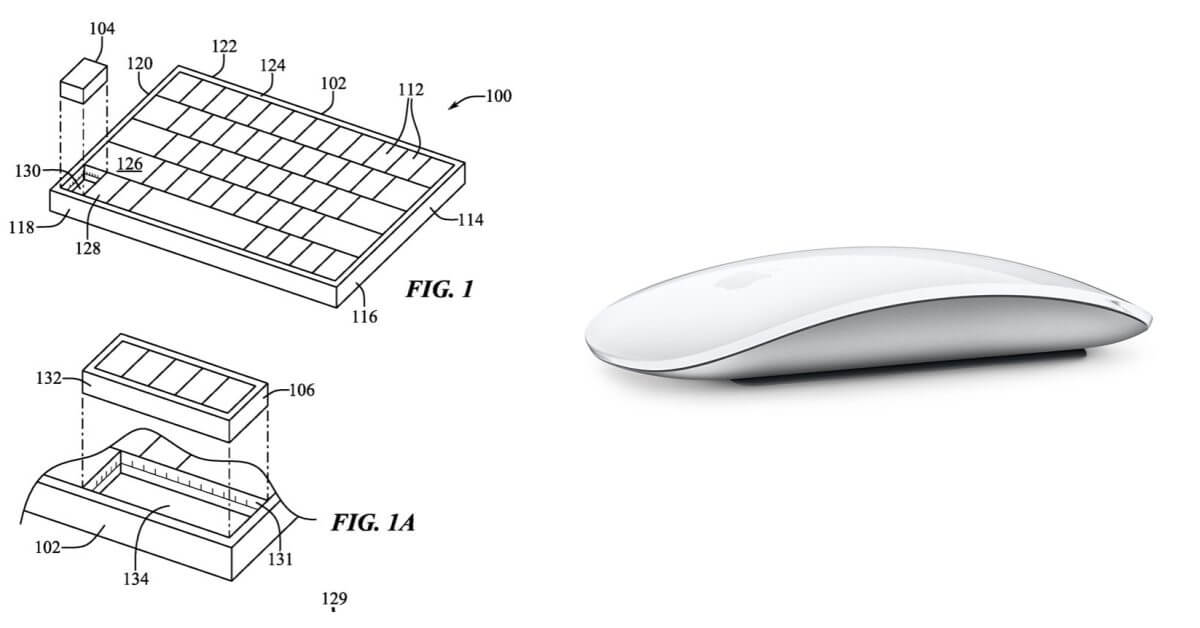 Съемные клавиши MacBook могут работать как мышь — патент Apple