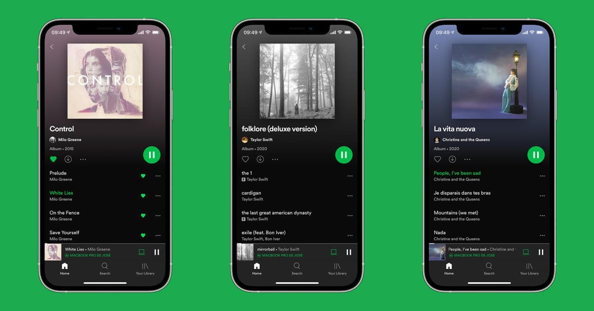 Spotify втиснет живое аудио в главное приложение