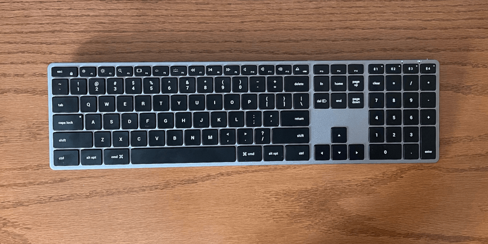 Satechi Slim X3 Bluetooth Keyboard с подсветкой