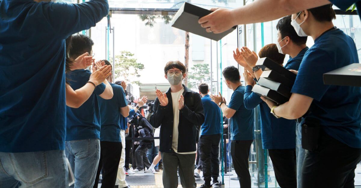 Открыт новейший магазин Apple в Южной Корее [Gallery]