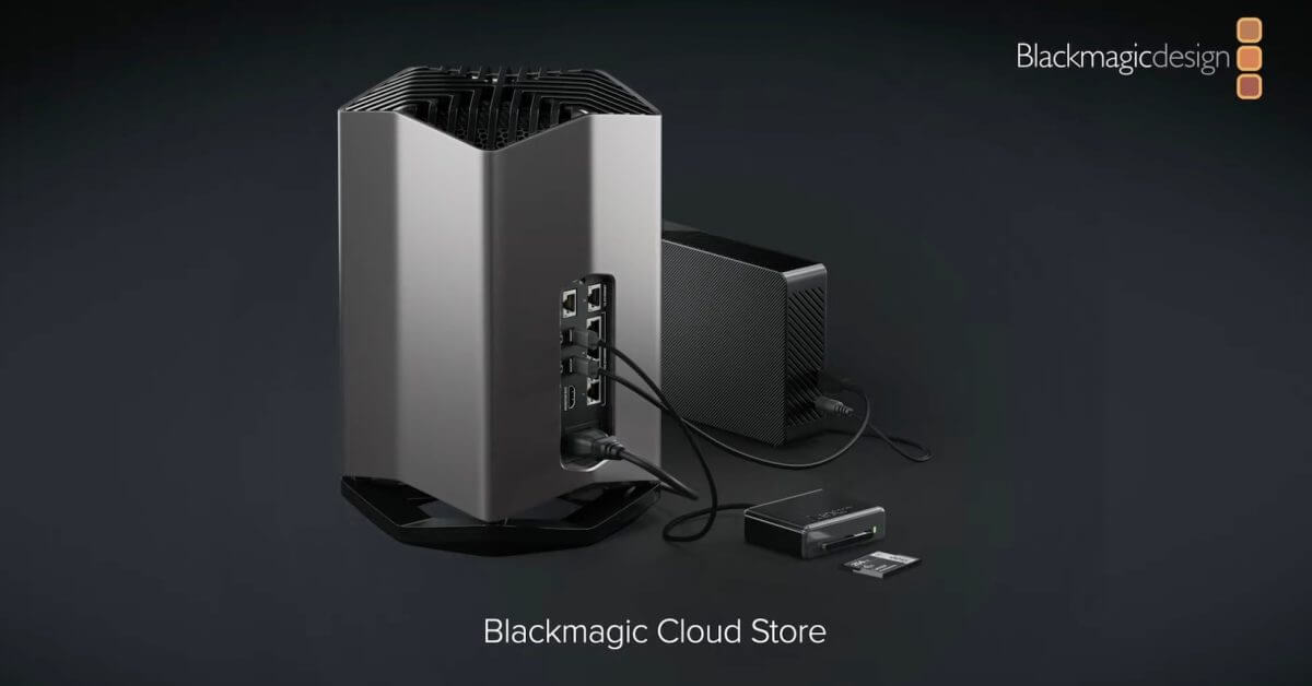 Выглядит знакомо?  Blackmagic Design запускает впечатляющие решения для сетевого хранилища Cloud Store