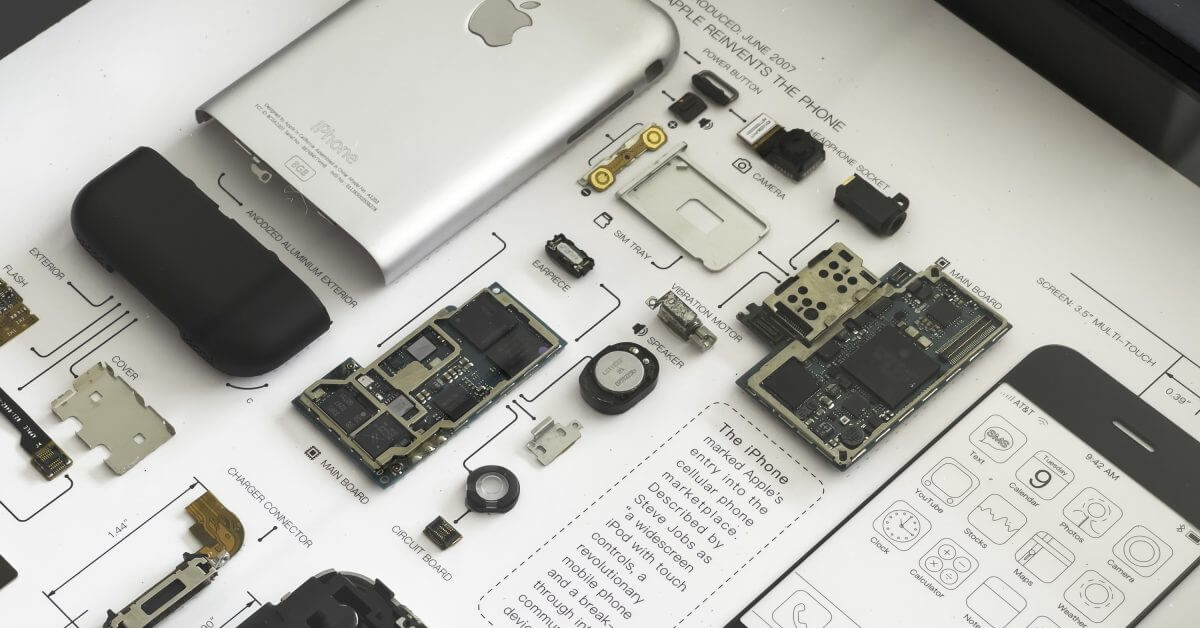 Оглядываясь назад на эволюцию iPhone с рамками GRID для iPhone