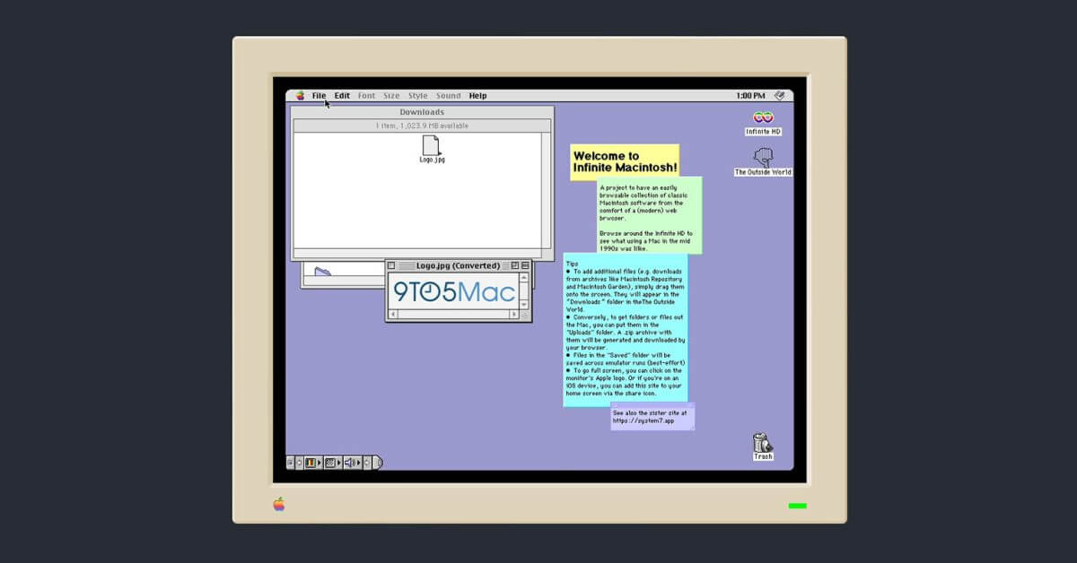 Эмуляторы Mac для System 7 и Mac OS 8 работают на любом Mac
