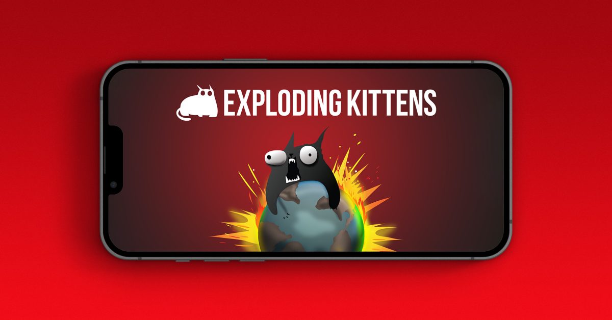 Netflix продолжает играть в игры для iOS с приложением «Взрывающиеся котята»