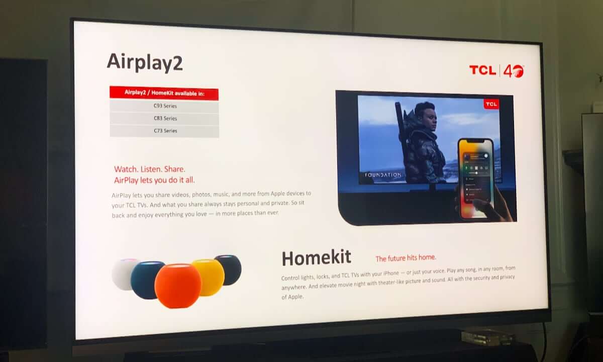 TCL AirPlay 2