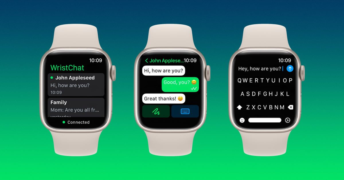 WristChat переносит WhatsApp на Apple Watch