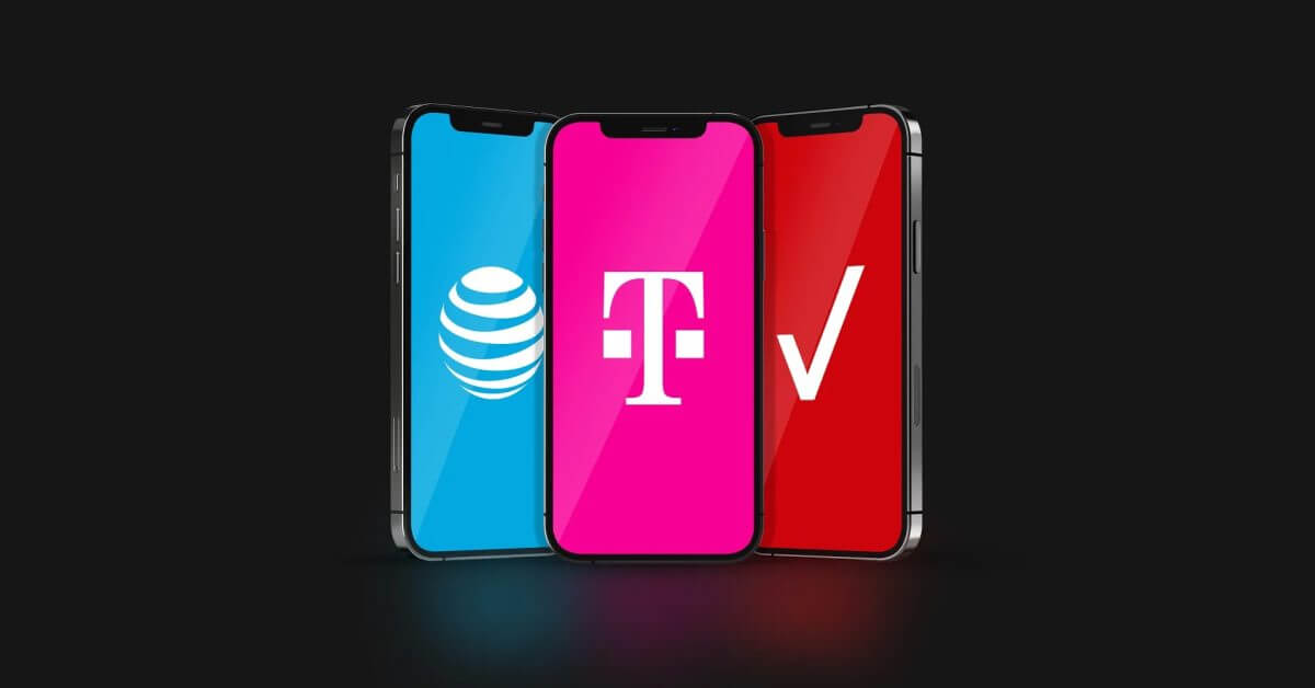 Verizon против T-Mobile против AT&T плюс бюджетные планы