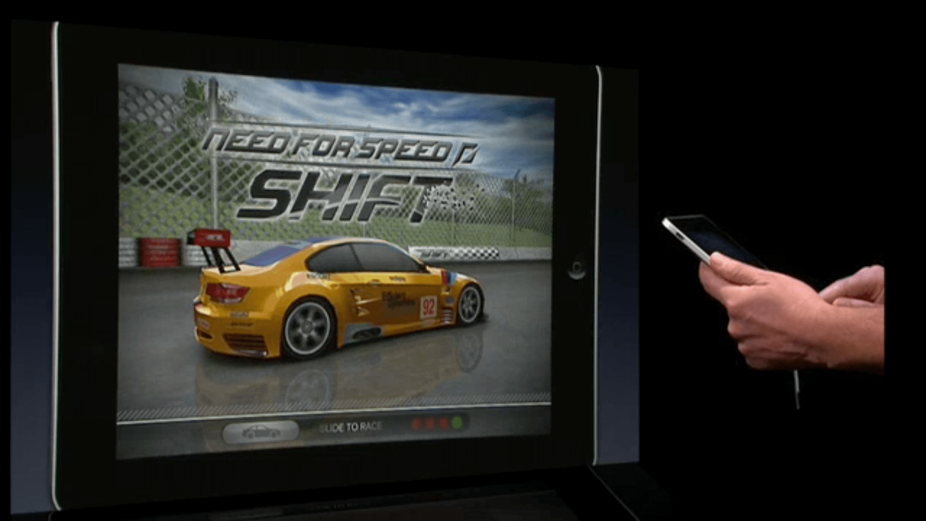 Ea Need for Speed ​​Shift для iPad.