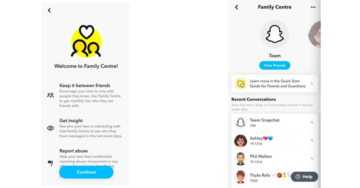 Родительский контроль Snapchat будет предлагать ограниченный мониторинг чатов