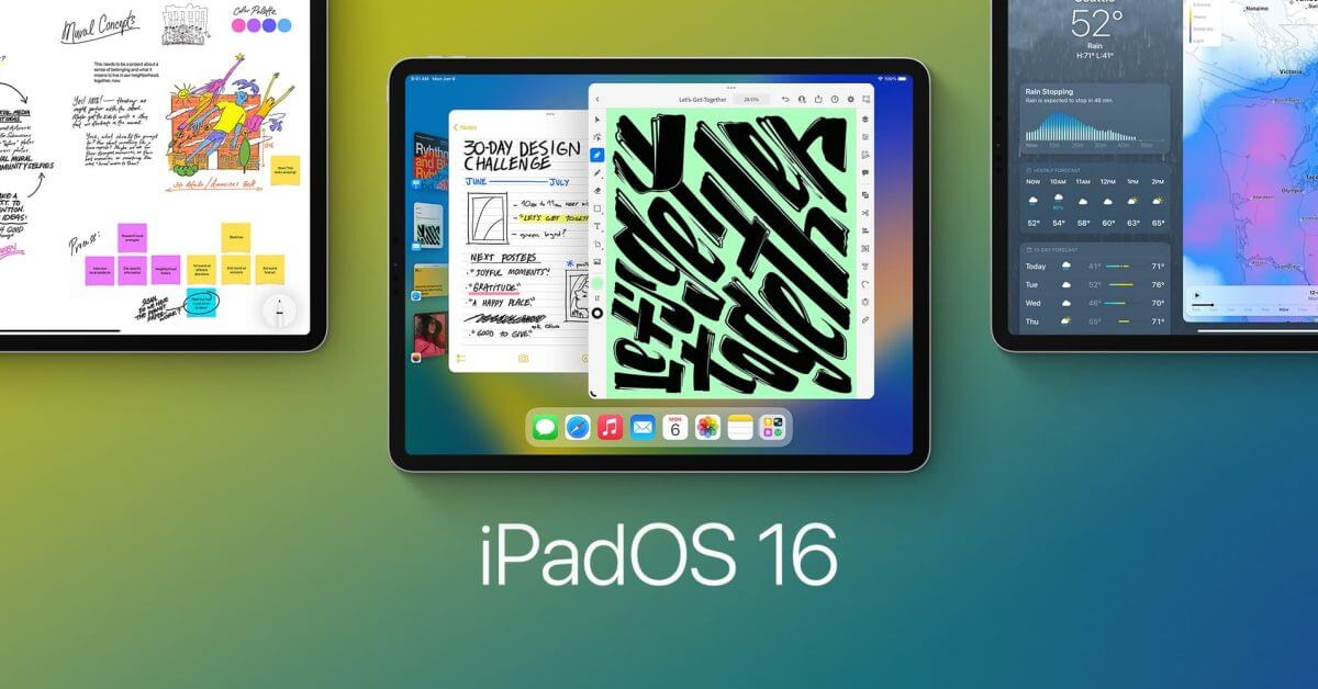 Доступна iPadOS 16.1: вот что нового