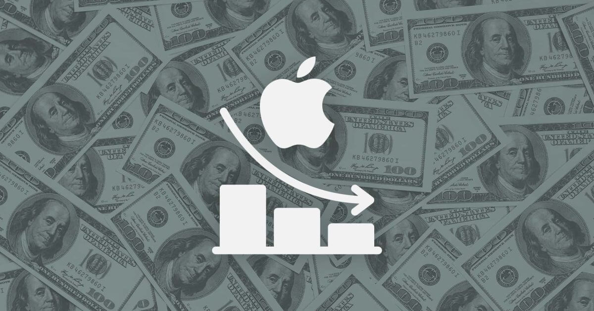 Достигнув рыночной оценки в $3 трлн, Apple уже потеряла 25% в этом году.
