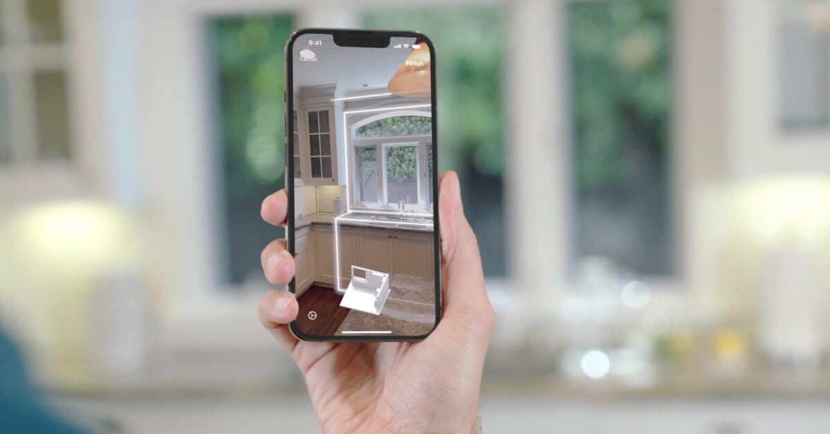 iOS 16 API «RoomPlan» создает 3D-планы этажей с использованием LiDAR