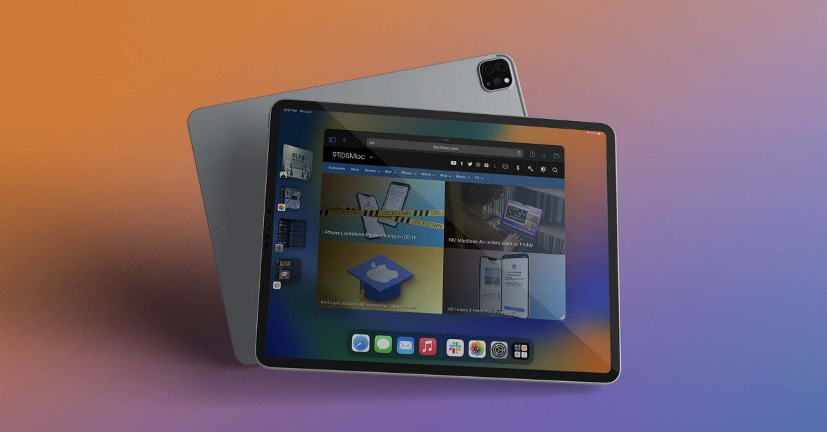 Запуск iPadOS 16.1 намечен на конец октября с новым оборудованием