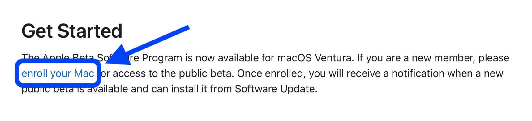 получить общедоступную бета-версию 2 macOS Ventura