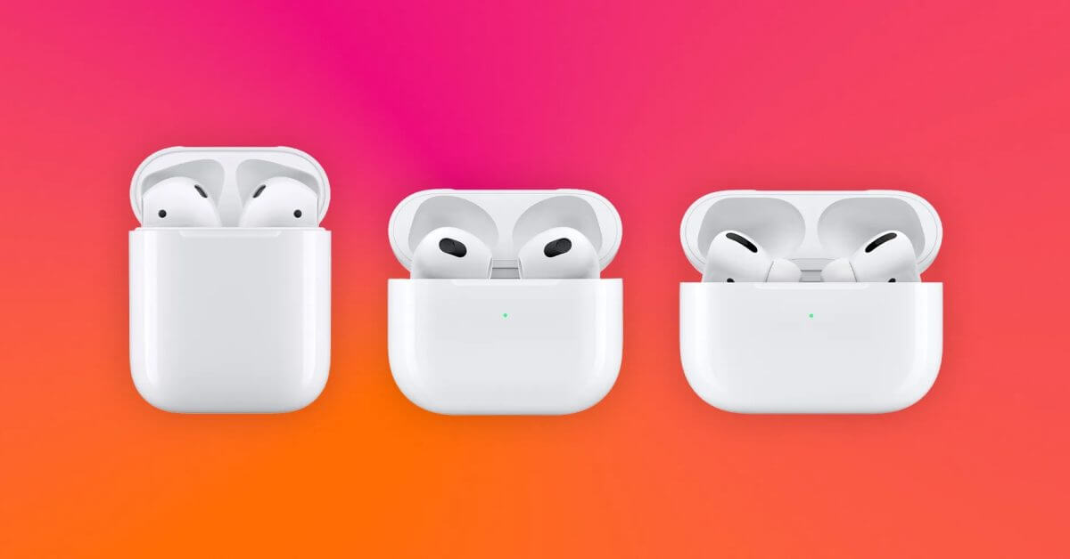 Apple выпускает новую прошивку для всех моделей AirPods, зарядное устройство MagSafe и многое другое