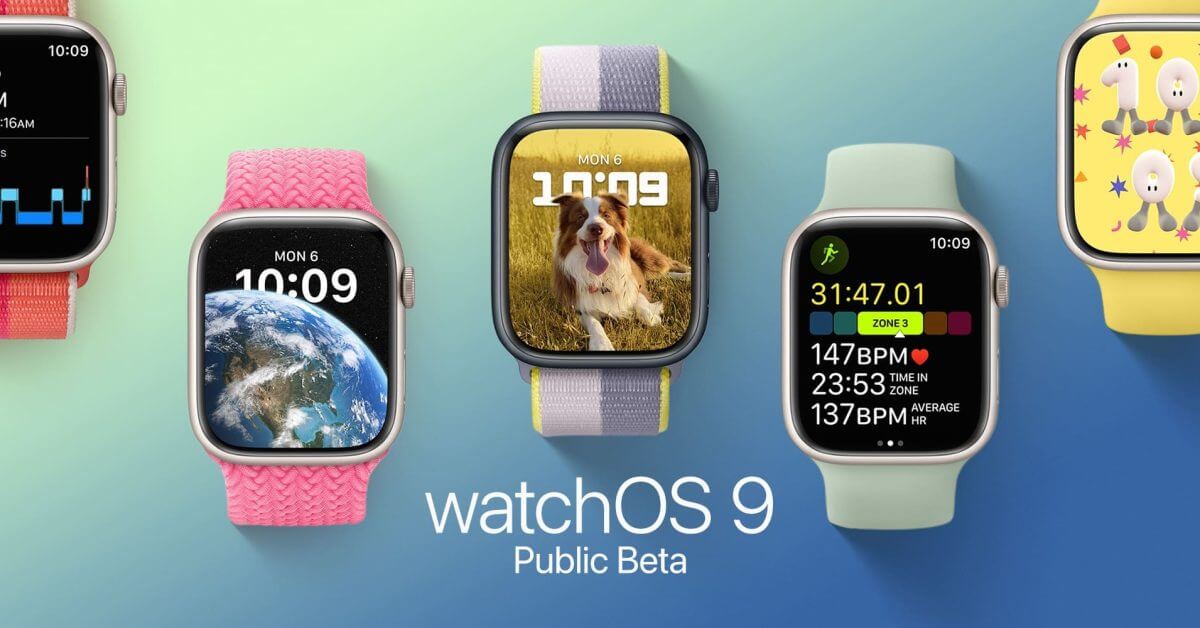 Доступна общедоступная бета-версия watchOS 9, вот как зарегистрировать свои Apple Watch