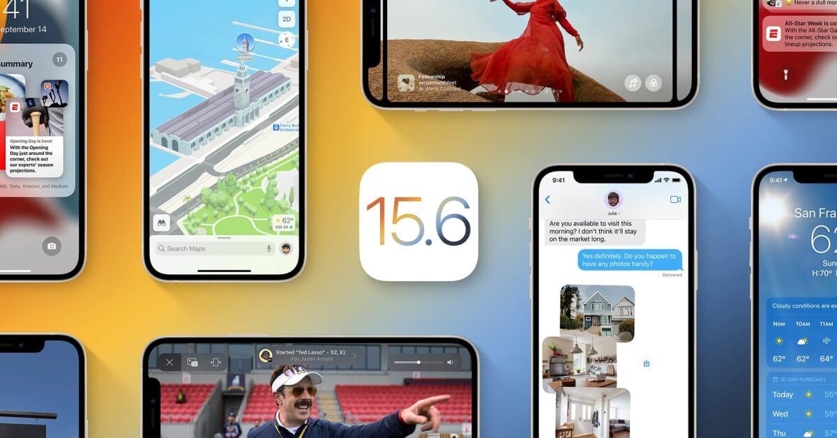 iOS 15.6 и iPadOS 15.6 уже доступны, вот все новые функции