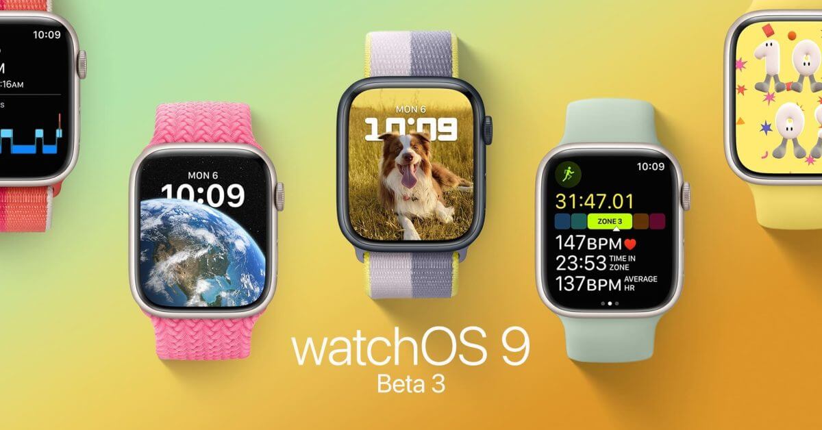 watchOS 9 теперь доступна для разработчиков, вот что нового