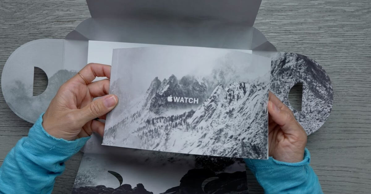 Упаковка Apple Watch Ultra, буклет, получение в день запуска и многое другое
