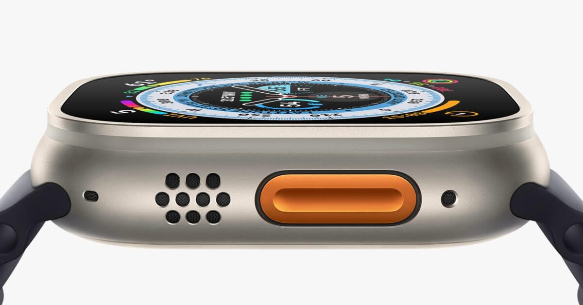 Настройка кнопки «Действие» на Apple Watch Ultra