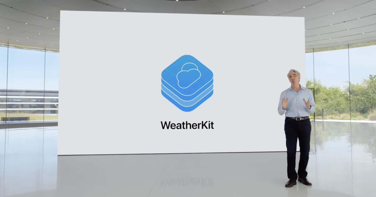 Разработчики iOS теперь могут подписаться на WeatherKit API