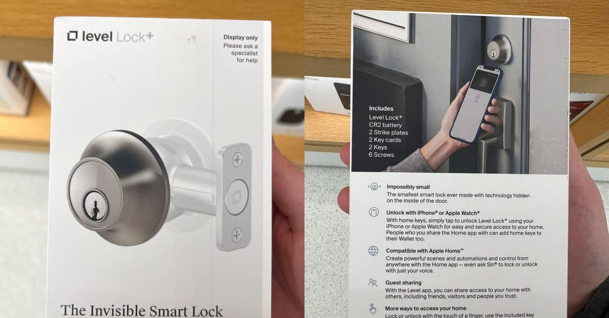Level Lock+ с поддержкой Home Key доступен в магазинах Apple Store