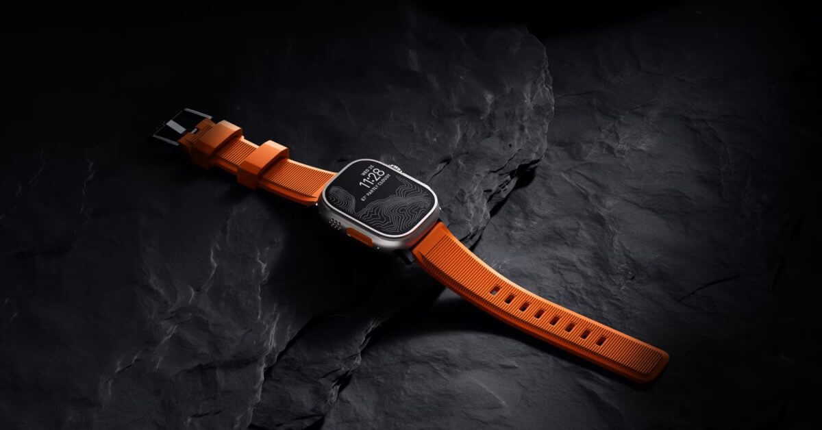 Nomad открывает предварительные заказы на Apple Watch Rugged Band в цвете «Ultra Orange»