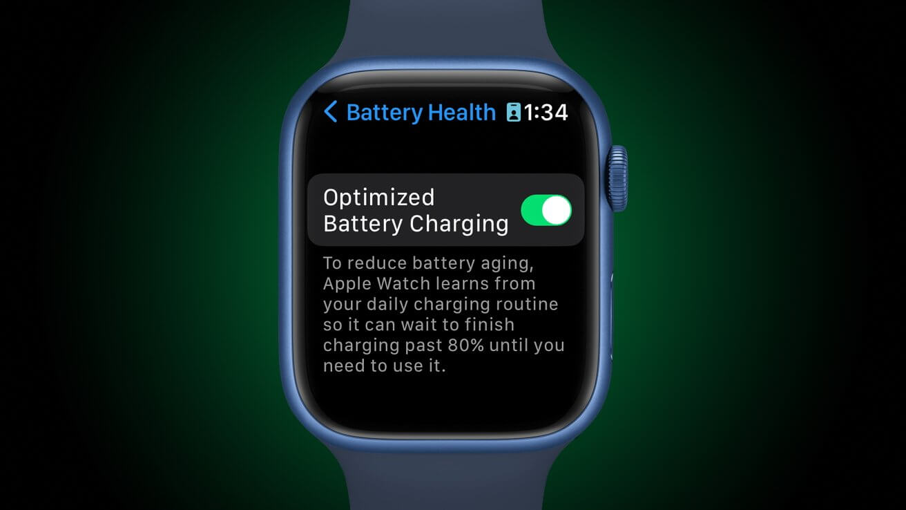Оптимизированная зарядка Apple Watch доступна в watchOS 9