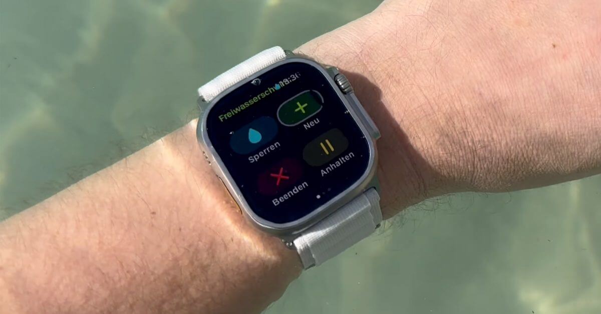 Пловец Apple Watch рассказал, как управлять ими под водой