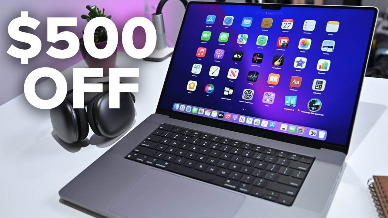 Предложения: сэкономьте 500 долларов на загруженном 16-дюймовом MacBook Pro M1 Max плюс 80 долларов на AppleCare