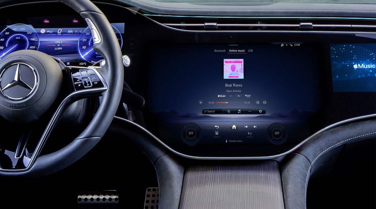 Spatial Audio от Apple Music распространяется на автомобили Mercedes-Benz