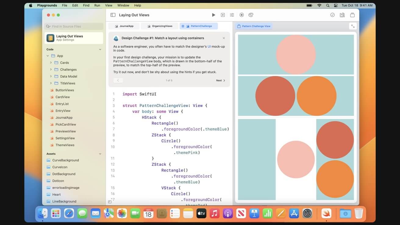 Swift Playgrounds 4.2 добавляет уроки машинного обучения