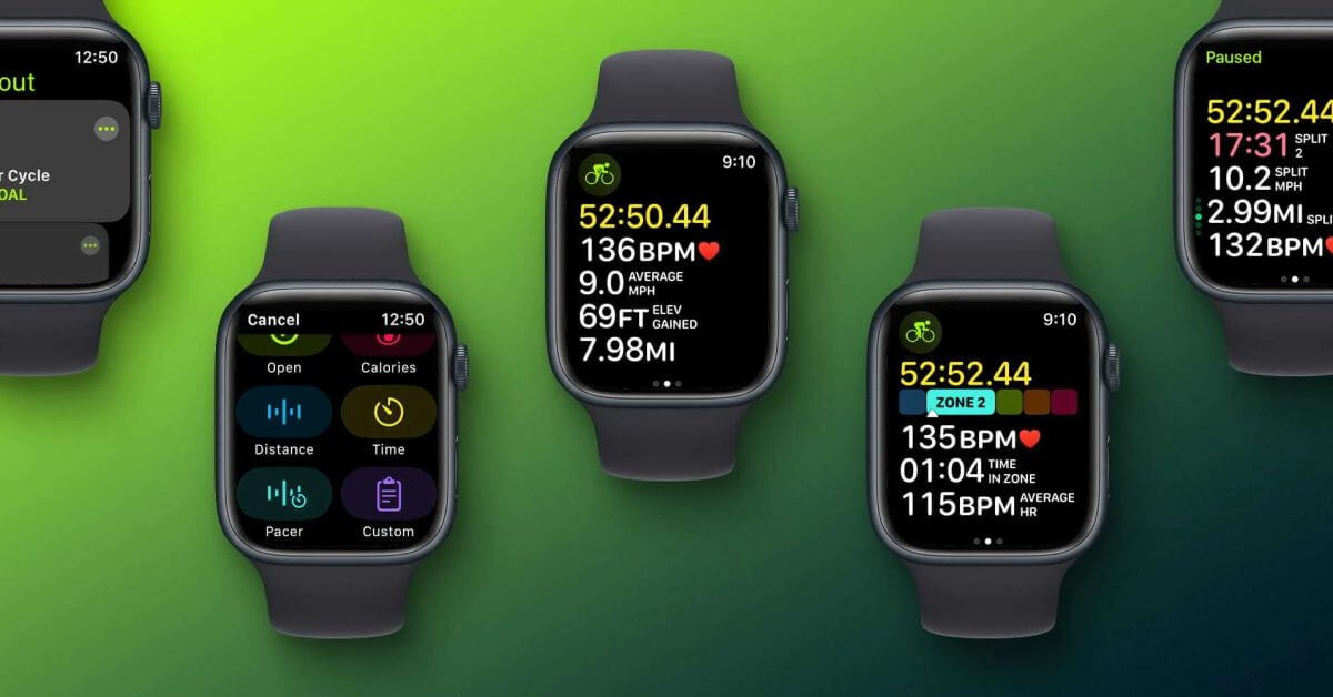 Включите автоматическую паузу Apple Watch для тренировок
