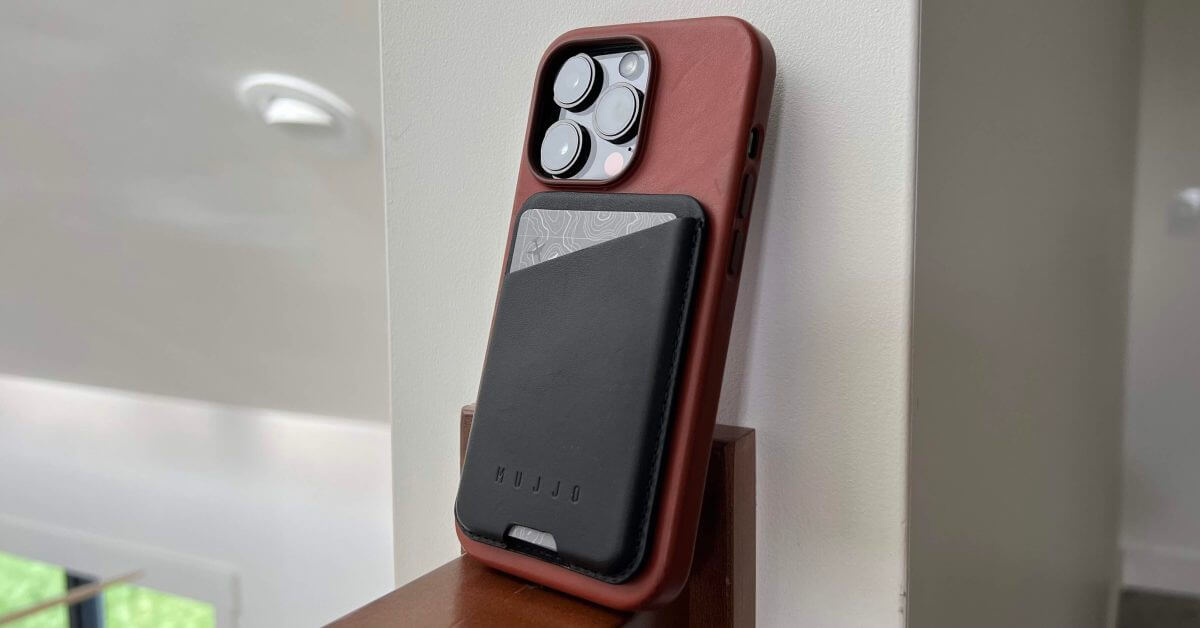 Магнитный кожаный кошелек Mujjo для iPhone – обзор