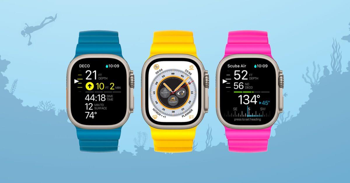 Как получить приложение Oceanic+ для Apple Watch Ultra