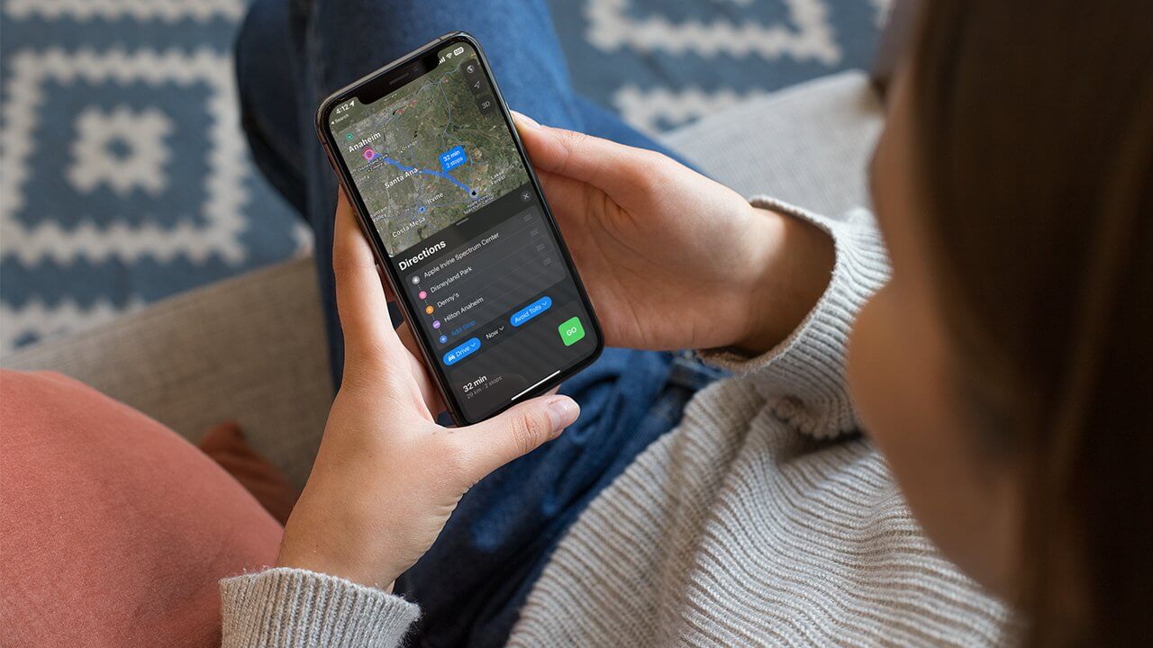 Как создавать маршруты и добавлять остановки в Apple Maps