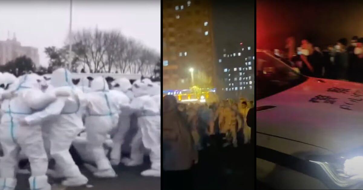 Ожесточенные столкновения между работниками iPhone и полицией по охране общественного порядка в Китае