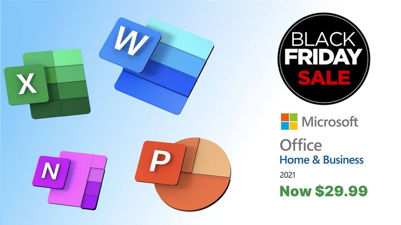 Сделка в Черную пятницу: пожизненная лицензия Microsoft Office для Mac Home & Business 2021 всего за 29,99 долларов США.