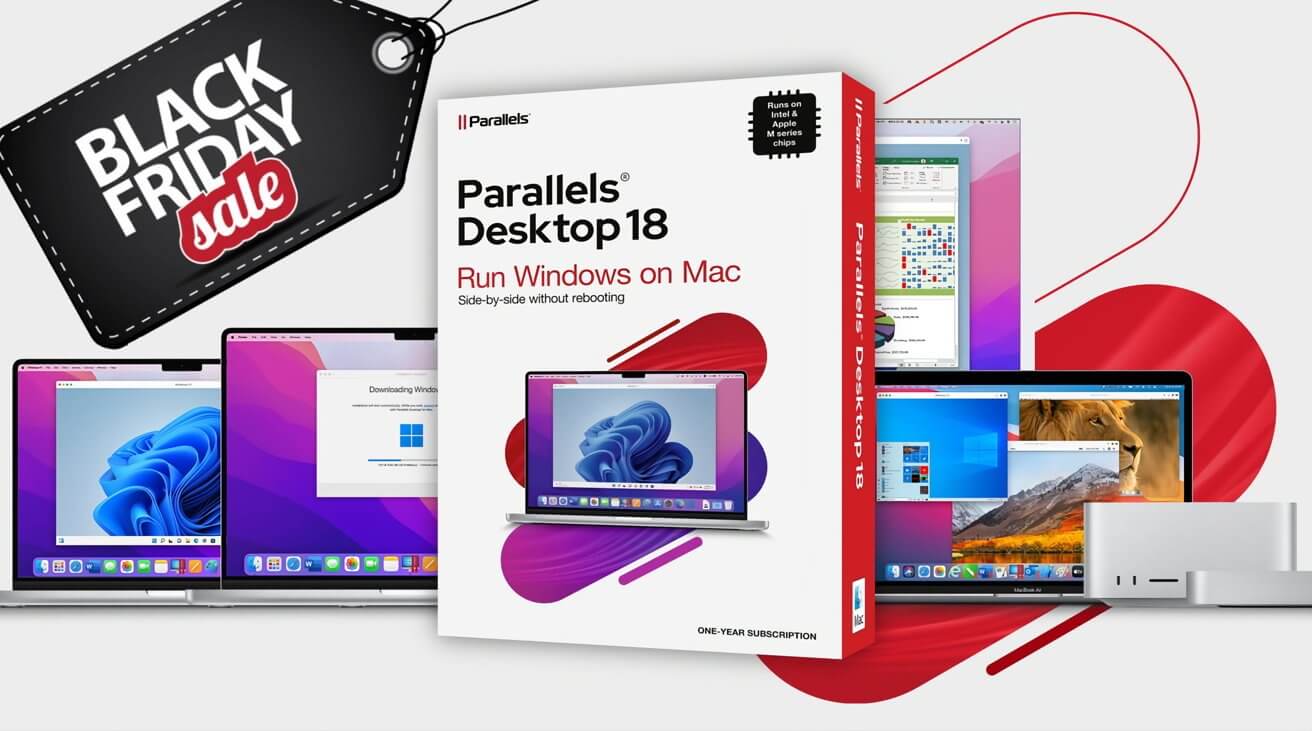 Скидка 25% на Parallels Desktop для Mac