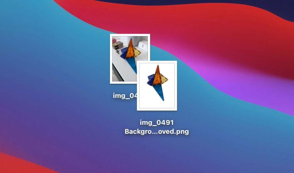 Удаление изображений из фона на Mac 2