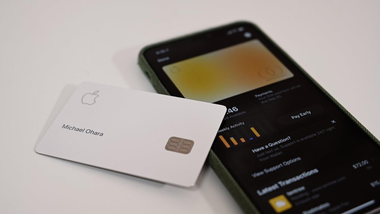 Управление Apple Card из приложения Wallet довольно просто