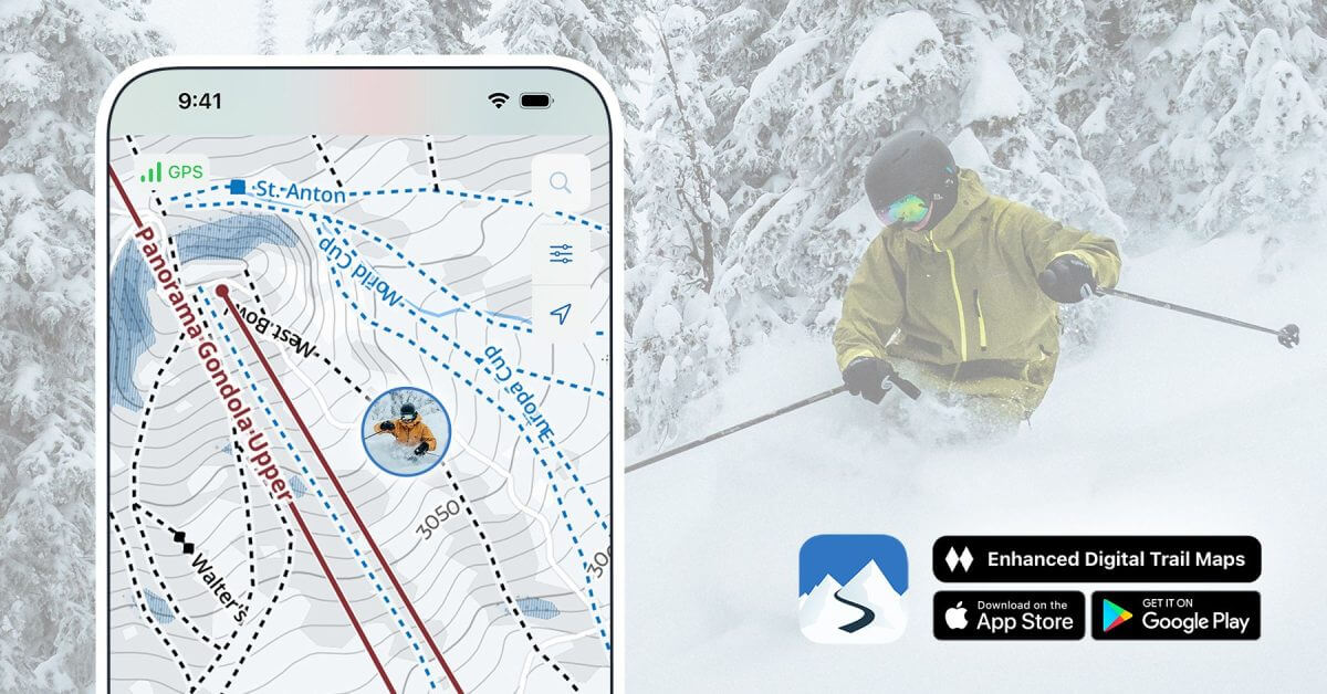 iOS-приложение Slopes получило интерактивные карты катания