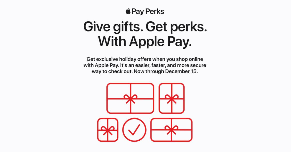Последняя акция Apple Pay предлагает праздничные скидки в магазинах Columbia, GOAT, Le Creuset и других магазинах.