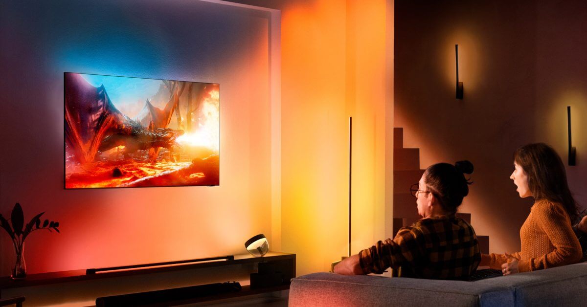 Philips впервые внедряет Hue Sync в телевизоры Samsung
