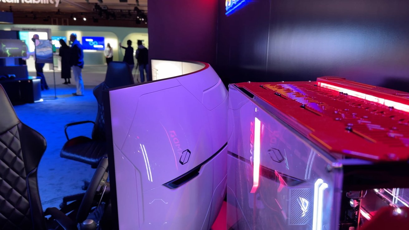 Боковая и задняя часть Neo G9
