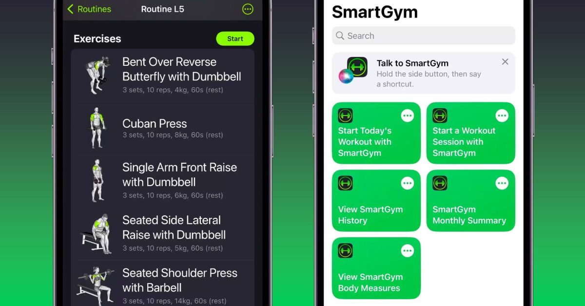 SmartGym для iOS и Apple Watch получил переработанные программы, новые виджеты и ярлыки, а также многое другое.