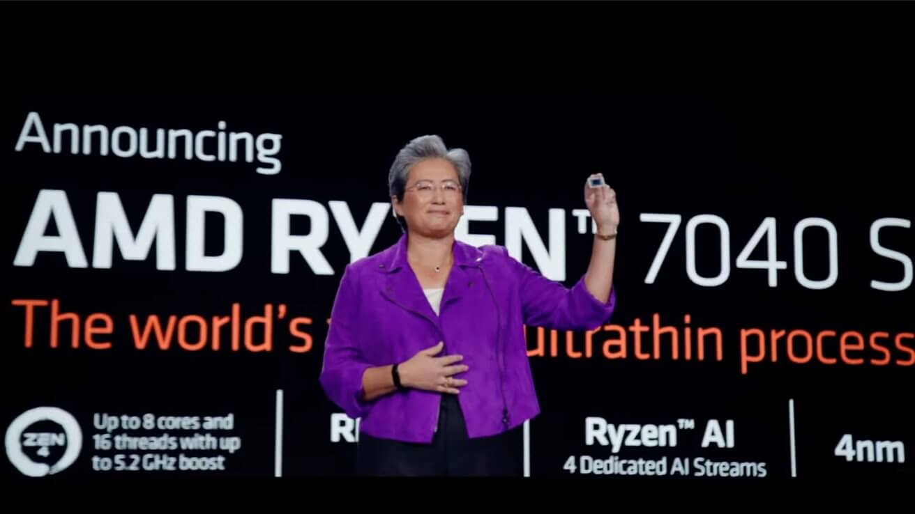 AMD пытается конкурировать с Apple Silicon с помощью Ryzen 7040