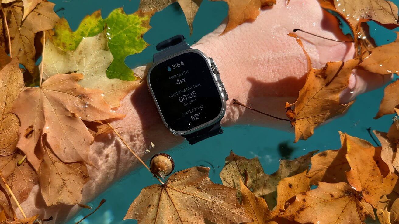 Apple Watch Ultra можно проверить на водонепроницаемость — с защелкой